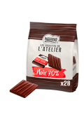 Carrés de chocolat noir 70% Les Recettes de L\'Atelier Nestlé
