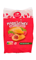 Madeleines cœur framboise Carrefour Classic\'