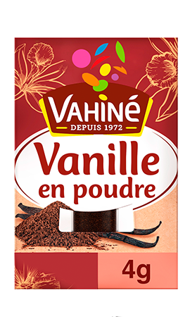 Vanille en poudre Vahiné 4g Contenu