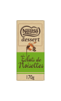 Tablette de chocolat noir noisette Nestlé Dessert