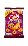 Chips Donuts cacahuète caramélisée sucrée-salée Curly Vico
