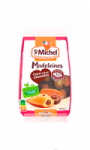 Madeleines moelleuses fourrées chocolat St Michel