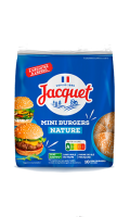 Mini pains burgers nature Jacquet