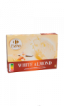 Glace chocolat blanc amandes Carrefour Extra