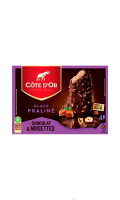 Bâtonnet Praliné, Chocolat Noir & Noisettes Côte d\'Or