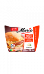 Burger charolais emmental petits oignons Marie