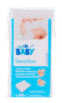 Cotons pour bébé carrés sensitive Carrefour Baby