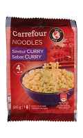 Nouilles saveur curry Carrefour