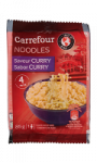 Nouilles saveur curry Carrefour