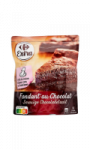 Préparation gâteau fondant au chocolat...