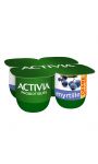 Yaourt aux fruits bifidus myrtille Activia