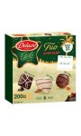 Assortiment de biscuits Étoile Trio de chocolats Noël Delacre