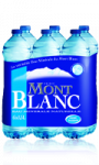 6 bouteilles d\'Eau Minérale Naturelle Mont Blanc