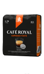 Café Royal compatibles système Senseo®* Espresso Forte x36 dosettes souples