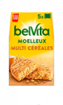 Biscuits petit déjeuner moelleux multi céréales Belvita