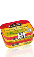 Les Sardines Généreuses à l\'huile d\'olive Connétable