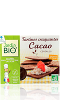 Tartines craquantes Cacao Jardin BiO’