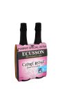 Cidre rosé Ecusson