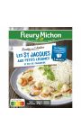 St-Jacques aux petits légumes & Riz de Camargue Fleury Michon