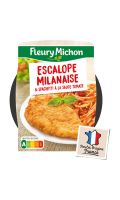 Escalope Milanaise Spaghettis Tomate Fleury Michon