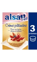 Alsa Préparation Crème Patissière 3 Sachets 390g