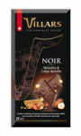 Bloc Gourmand chocolat noir noisettes et crêpe dentelle Villars