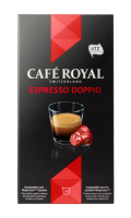 Café Royal compatibles système Nespresso®* Doppio Espresso x10 capsules Café Royal compatibles système Nespresso®* Doppio Espresso x10 capsules