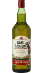 WHISKY CANADIEN SAM BARTON 5 ANS D'AGE 1L 40°
