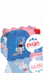 Eau minérale  Evian bouchon sport Lapins Crétins