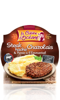 Steak haché Charolais & Purée à l\'Emmental La cuisine d\'Océane