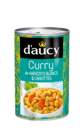 Curry de haricots blancs & carottes d\'aucy