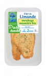 Filet LIMANDE MSC enrobage meunière bio Assiette Bleue