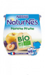 Compotes Bio Pomme Prune dès 4 mois Nature Nes