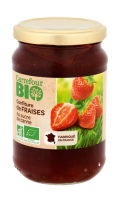 Confiture de fraises bio Carrefour Bio