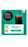 Café capsules origine Mexico Bio Nescafé Dolce Gusto