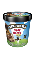 Crème glacée pot Half Baked (Brownies & Cookie Dough) Ben & Jerry\'s