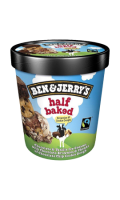 Crème glacée pot Half Baked (Brownies & Cookie Dough) Ben & Jerry's Crème glacée pot Half Baked (Brownies & Cookie Dough) Ben & Jerry's