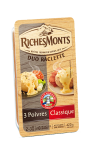 Fromage à raclette duo Classique - 3 poivres Riches Monts