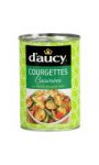 Légumes cuisinés courgettes basilic D'aucy
