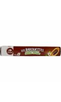 Biscuits barquettes chocolat - noisette Carrefour Classic'