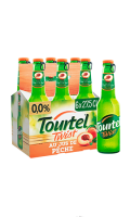 Bière sans alcool aromatisée pêche Twist Tourtel