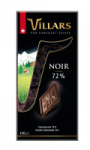 Tablette chocolat Noir 72% Villars