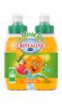 Minis Bio de Cristaline au jus multi fruits 4x20cl Minis Bio de Cristaline au jus multi fruits 4x20cl