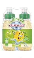Minis Bio de Cristaline au jus de pomme Minis Bio de Cristaline au jus de pomme