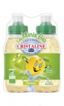Minis Bio de Cristaline au jus de pomme Minis Bio de Cristaline au jus de pomme