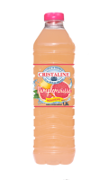 Cristaline à l'eau de source et au jus de fruits Pamplemousse Cristaline à l'eau de source et au jus de fruits Pamplemousse