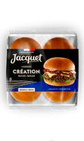 Pains burger Création 4x65g Jacquet