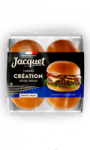 Pains burger Création 4x65g Jacquet