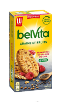 Biscuits framboises et graines de Chia Belvita Biscuits framboises et graines de Chia Belvita