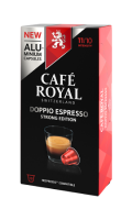 Capsules de café en aluminium Doppio Espresso Café Royal